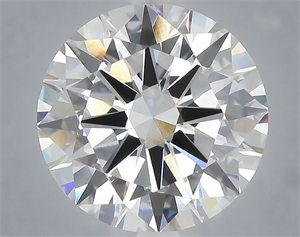 Picture of Lab Grown Diamond 6.03 Carats, Round with Excellent Cut, E Color, VVS2 Clarity and Certified by IGI