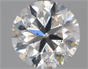 Diamante Natural 3.01 quilates, Redondo , Color F, claridad SI2 y certificado GIA