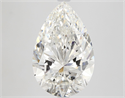 Natural Diamond 5.20 Carats, Pear with  Cut, G Color, VS1 Clarity and Certified by GIA