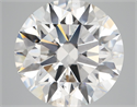 Del inventario de diamantes de laboratorio, 8.16 quilates, Redondo , Color G, claridad VS2 y certificado IGI