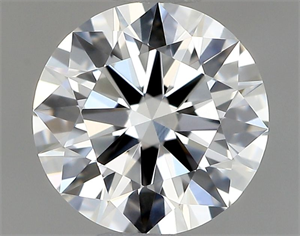 Foto Diamante Natural 0.42 quilates, Redondo , Color F, claridad VVS1 y certificado GIA de