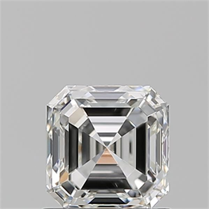 Picture of Natural Diamond 1.01 Carats, Asscher with  Cut, H Color, VS1 Clarity and Certified by GIA