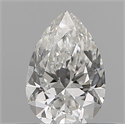 Diamante Natural 0.14 quilates, De pera , Color D, claridad VS1 y certificado IGI