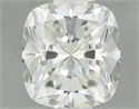 Natural Diamond 0.50 Carats, Cushion with  Cut, J Color, VVS1 Clarity and Certified by GIA