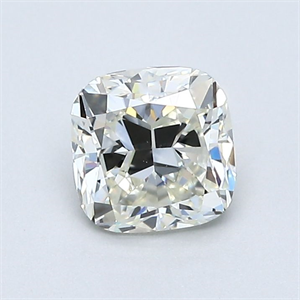 Foto Diamante Natural 0.81 quilates, Del cojín , Color J, claridad VS1 y certificado GIA de