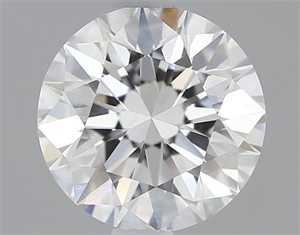 Picture of Natural Diamond 0.55 Carats, Round with Excellent Cut, E Color, SI1 Clarity and Certified by GIA