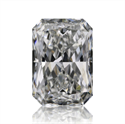 Natural Diamond 0.74 Carats, Radiant with  Cut, G Color, VVS1 Clarity and Certified by GIA