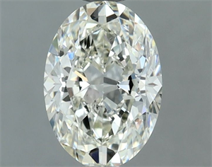 Picture of Natural Diamond 1.03 Carats, Oval with  Cut, I Color, SI1 Clarity and Certified by IGI