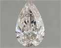 Diamante Natural 0.89 quilates, De pera , Color J, claridad VVS2 y certificado GIA