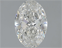 Diamante Natural 1.21 quilates, Ovalado , Color H, claridad SI2 y certificado GIA