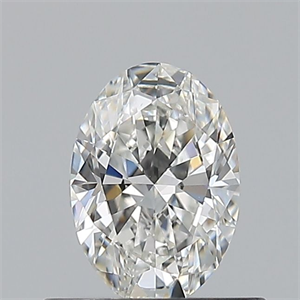 Picture of Natural Diamond 0.50 Carats, Oval with  Cut, G Color, VS1 Clarity and Certified by GIA