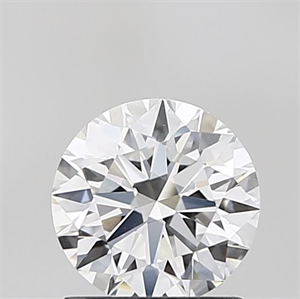 Picture of Lab Grown Diamond 1.31 Carats, Round with Ideal Cut, D Color, VVS2 Clarity and Certified by IGI