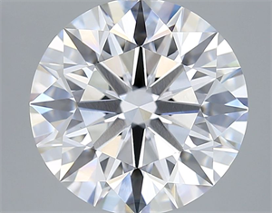 Picture of Lab Grown Diamond 5.03 Carats, Round with Ideal Cut, F Color, VVS1 Clarity and Certified by IGI