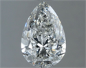 Diamante Natural 1.00 quilates, De pera , Color F, claridad SI2 y certificado IGI