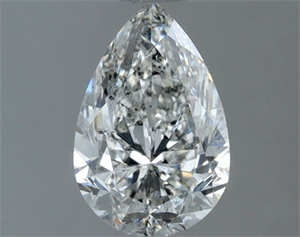 Foto Diamante Natural 1.00 quilates, De pera , Color F, claridad SI2 y certificado IGI de