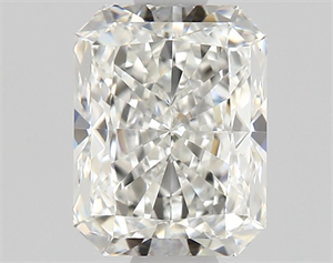 Picture of Natural Diamond 0.81 Carats, Radiant with  Cut, H Color, VVS1 Clarity and Certified by GIA