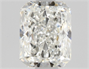 Natural Diamond 0.81 Carats, Radiant with  Cut, H Color, VVS1 Clarity and Certified by GIA