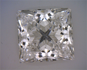 Foto Diamante Natural 2.07 quilates, Princesa , Color G, claridad SI1 y certificado GIA de