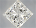 Natural Diamond 0.76 Carats, Princess with  Cut, G Color, VS1 Clarity and Certified by IGI