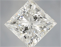 Natural Diamond 0.76 Carats, Princess with  Cut, G Color, VS1 Clarity and Certified by IGI