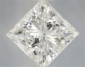 Picture of Natural Diamond 0.76 Carats, Princess with  Cut, G Color, VS1 Clarity and Certified by IGI