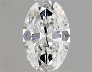Foto Diamante Natural 0.40 quilates, Ovalado , Color E, claridad VVS1 y certificado GIA de