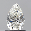 Diamante Natural 0.60 quilates, De pera , Color H, claridad VS2 y certificado GIA