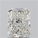 Natural Diamond 1.01 Carats, Radiant with  Cut, I Color, VS2 Clarity and Certified by GIA