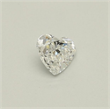 Natural Diamond 0.30 Carats, Heart with  Cut, E Color, VS1 Clarity and Certified by GIA