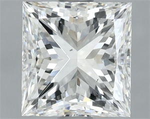 Foto Diamante Natural 1.50 quilates, Princesa , Color I, claridad VS2 y certificado GIA de