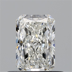 Picture of Natural Diamond 0.55 Carats, Radiant with  Cut, G Color, VS1 Clarity and Certified by GIA
