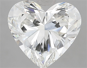 Picture of Natural Diamond 3.54 Carats, Heart with  Cut, H Color, VVS1 Clarity and Certified by IGI