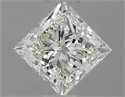 Natural Diamond 0.82 Carats, Princess with  Cut, I Color, VVS1 Clarity and Certified by IGI