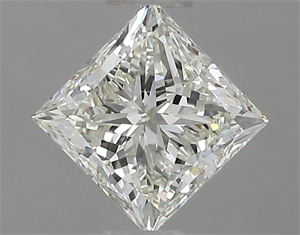 Picture of Natural Diamond 0.82 Carats, Princess with  Cut, I Color, VVS1 Clarity and Certified by IGI