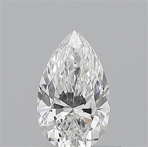 Picture of Natural Diamond 0.50 Carats, Pear with  Cut, D Color, VS1 Clarity and Certified by GIA