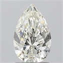 Natural Diamond 1.20 Carats, Pear with  Cut, J Color, SI2 Clarity and Certified by GIA