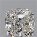 Diamante Natural 0.92 quilates, Del cojín , Color H, claridad VS1 y certificado GIA
