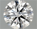 Del inventario de diamantes de laboratorio, 1.23 quilates, Redondo , Color F, claridad VS2 y certificado IGI