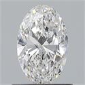 Diamante Natural 0.70 quilates, Ovalado , Color E, claridad VVS2 y certificado GIA