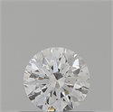 Diamante Natural 0.45 quilates, Redondo , Color D, claridad VS1 y certificado GIA