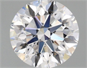 Del inventario de diamantes de laboratorio, 1.08 quilates, Redondo , Color D, claridad VS2 y certificado IGI