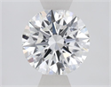 Del inventario de diamantes de laboratorio, 1.04 quilates, Redondo , Color F, claridad VVS2 y certificado IGI