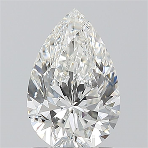 Foto Diamante Natural 1.20 quilates, De pera , Color G, claridad SI2 y certificado GIA de