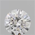 Diamante Natural 0.61 quilates, Redondo , Color E, claridad VVS1 y certificado GIA