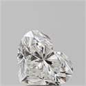 Natural Diamond 2.01 Carats, Heart with  Cut, H Color, VS2 Clarity and Certified by GIA