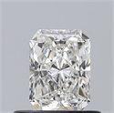 Diamante Natural 0.55 quilates, Radiante , Color F, claridad VS2 y certificado GIA