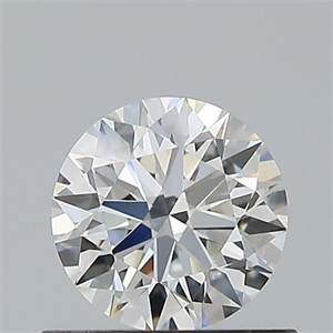 Foto Diamante Natural 0.60 quilates, Redondo , Color H, claridad VS1 y certificado GIA de