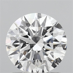 Picture of Lab Grown Diamond 1.20 Carats, Round with Ideal Cut, D Color, VVS2 Clarity and Certified by IGI