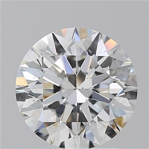 Picture of Natural Diamond 2.30 Carats, Round with Excellent Cut, H Color, SI1 Clarity and Certified by GIA