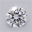Del inventario de diamantes de laboratorio, 1.44 quilates, Redondo , Color D, claridad VS1 y certificado IGI